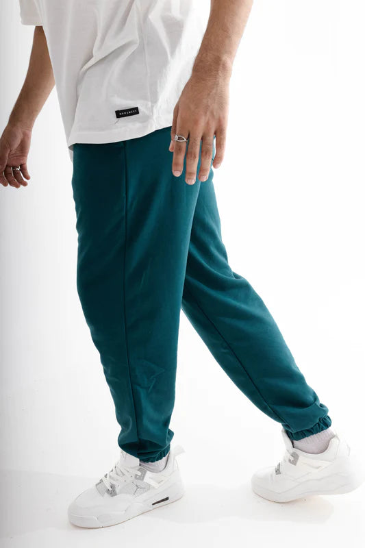 Basic Sweatpants Turquoise