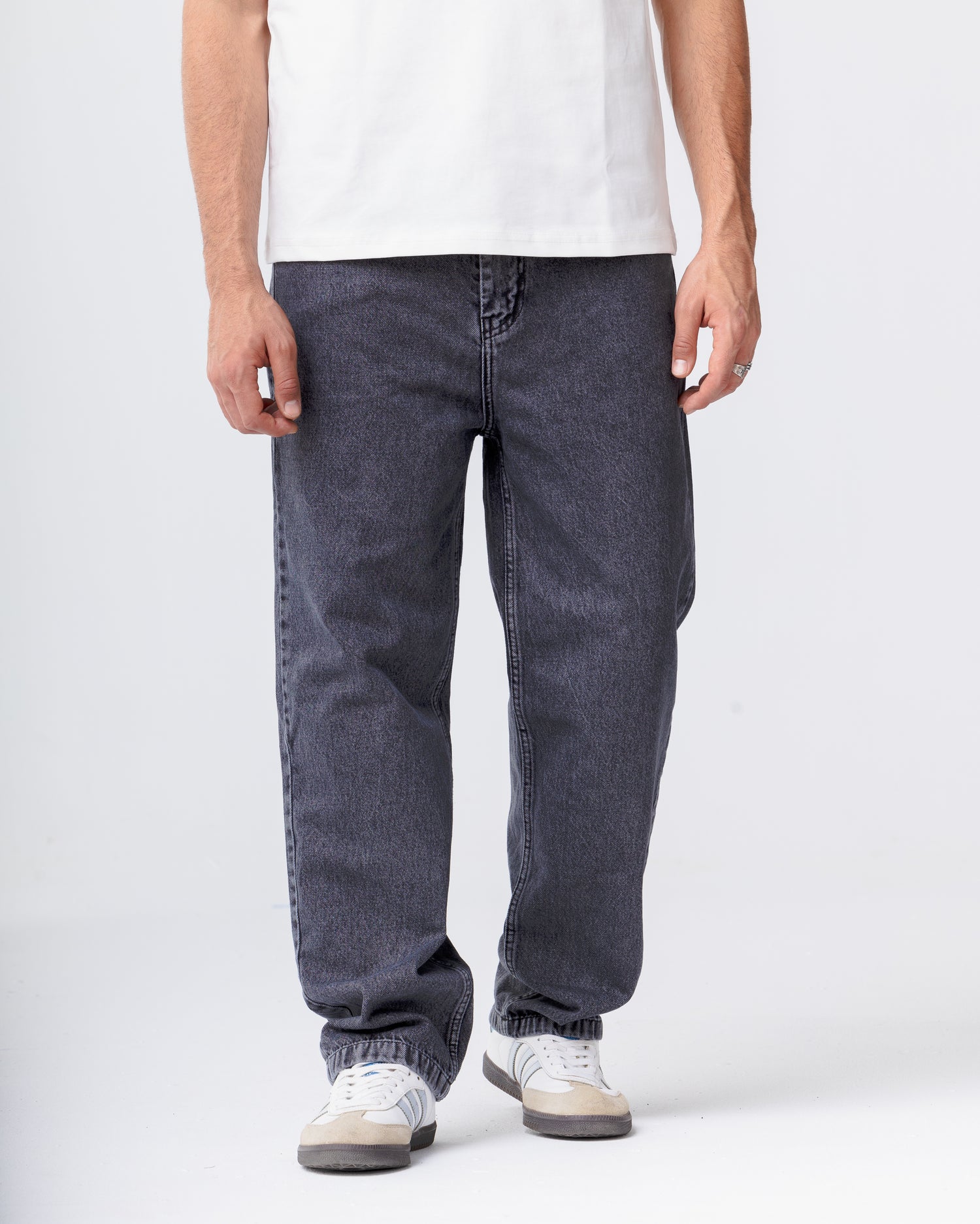 Grey Baggy Jeans