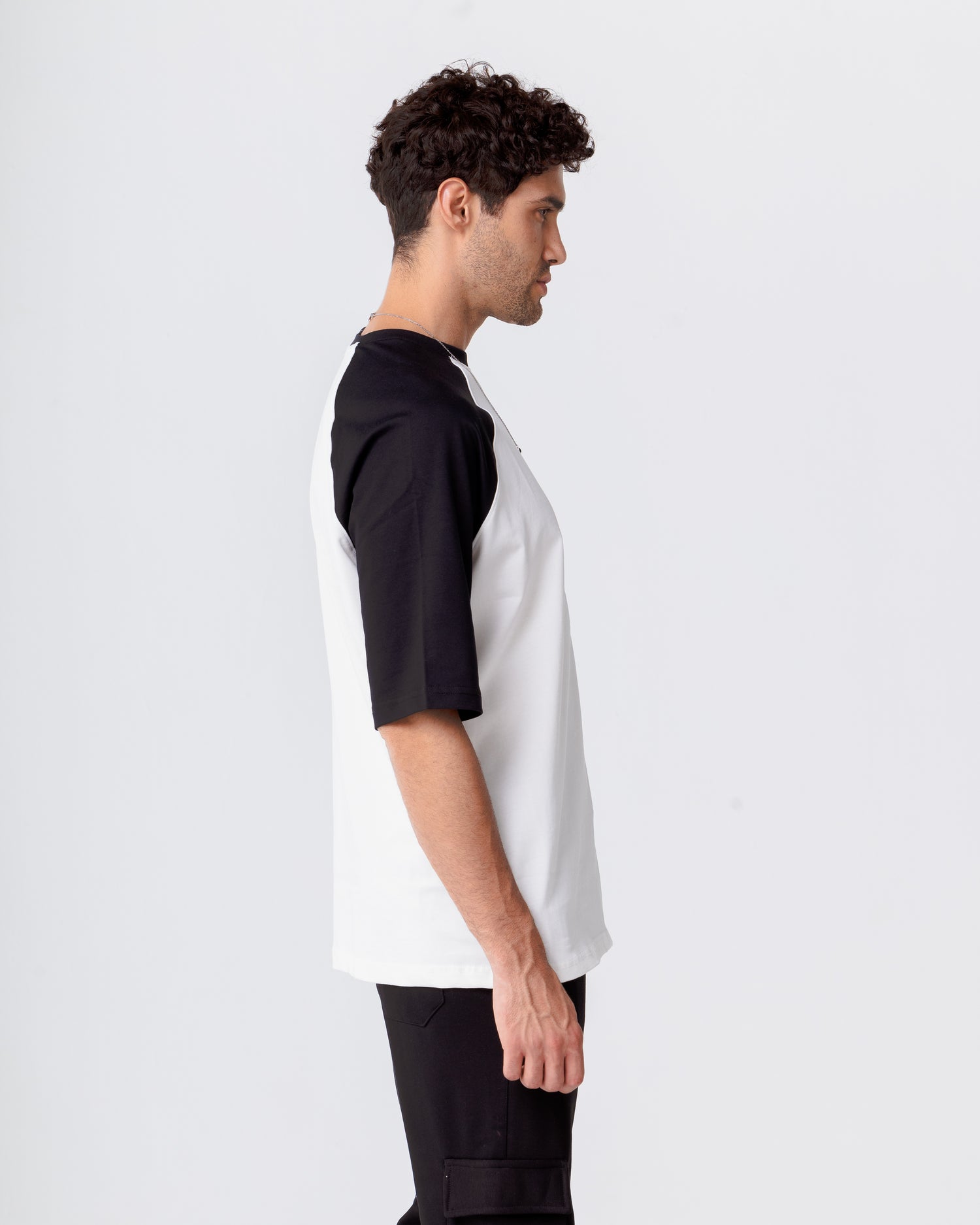 Baseball black oversized t-shirt