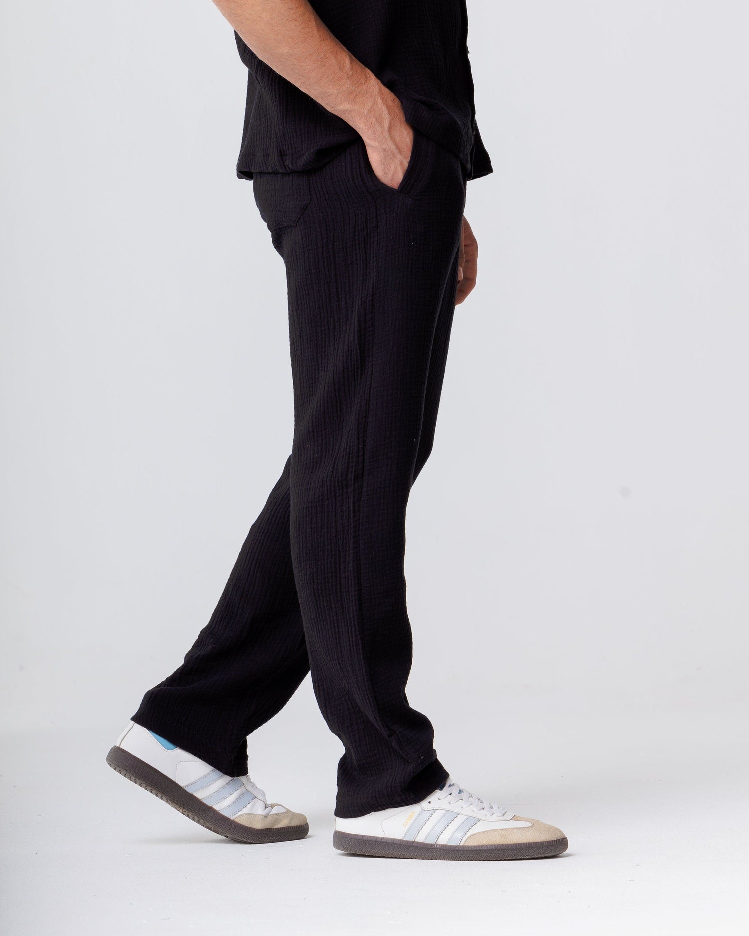 Linen Black Pants