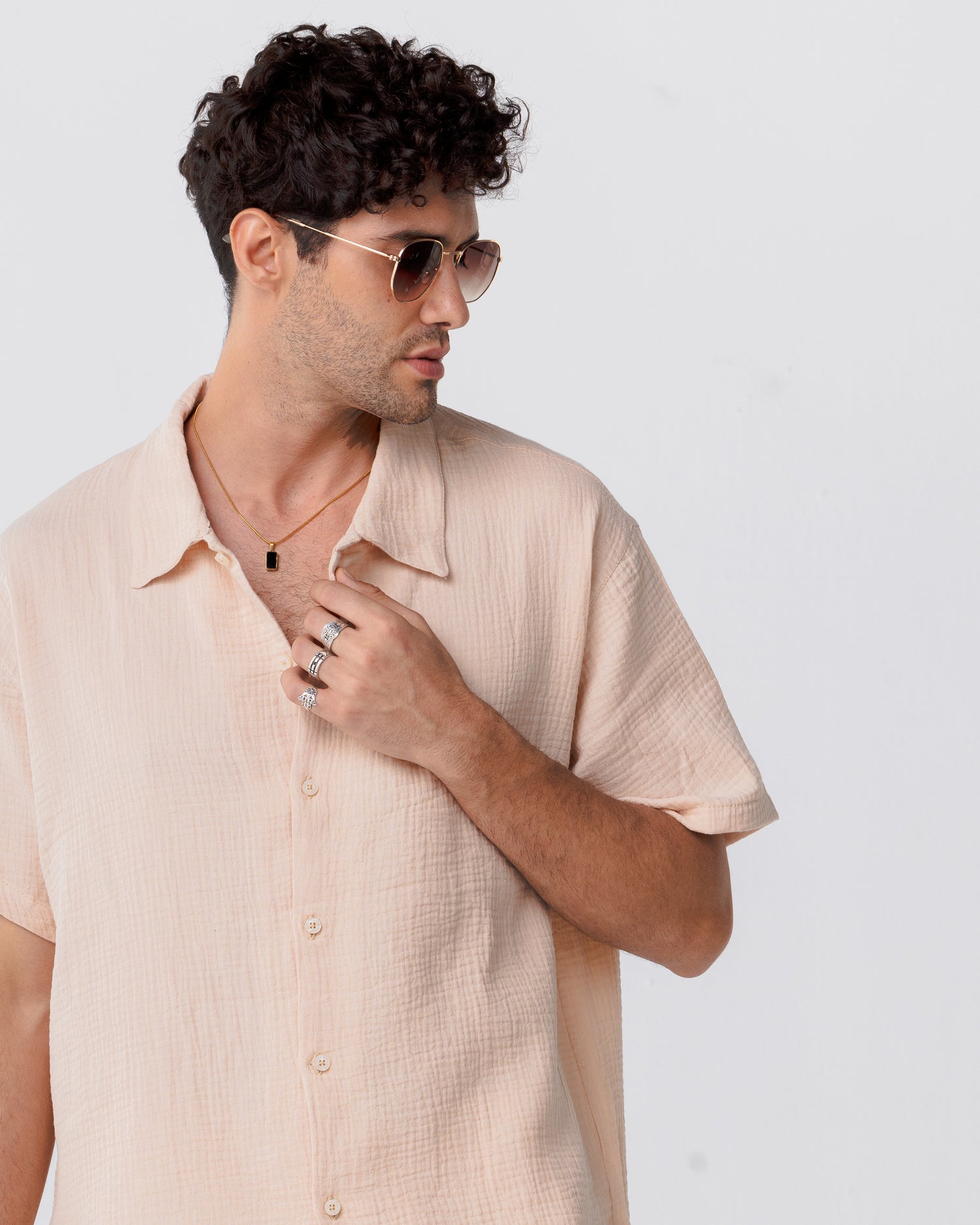 Linen Beige Shirt