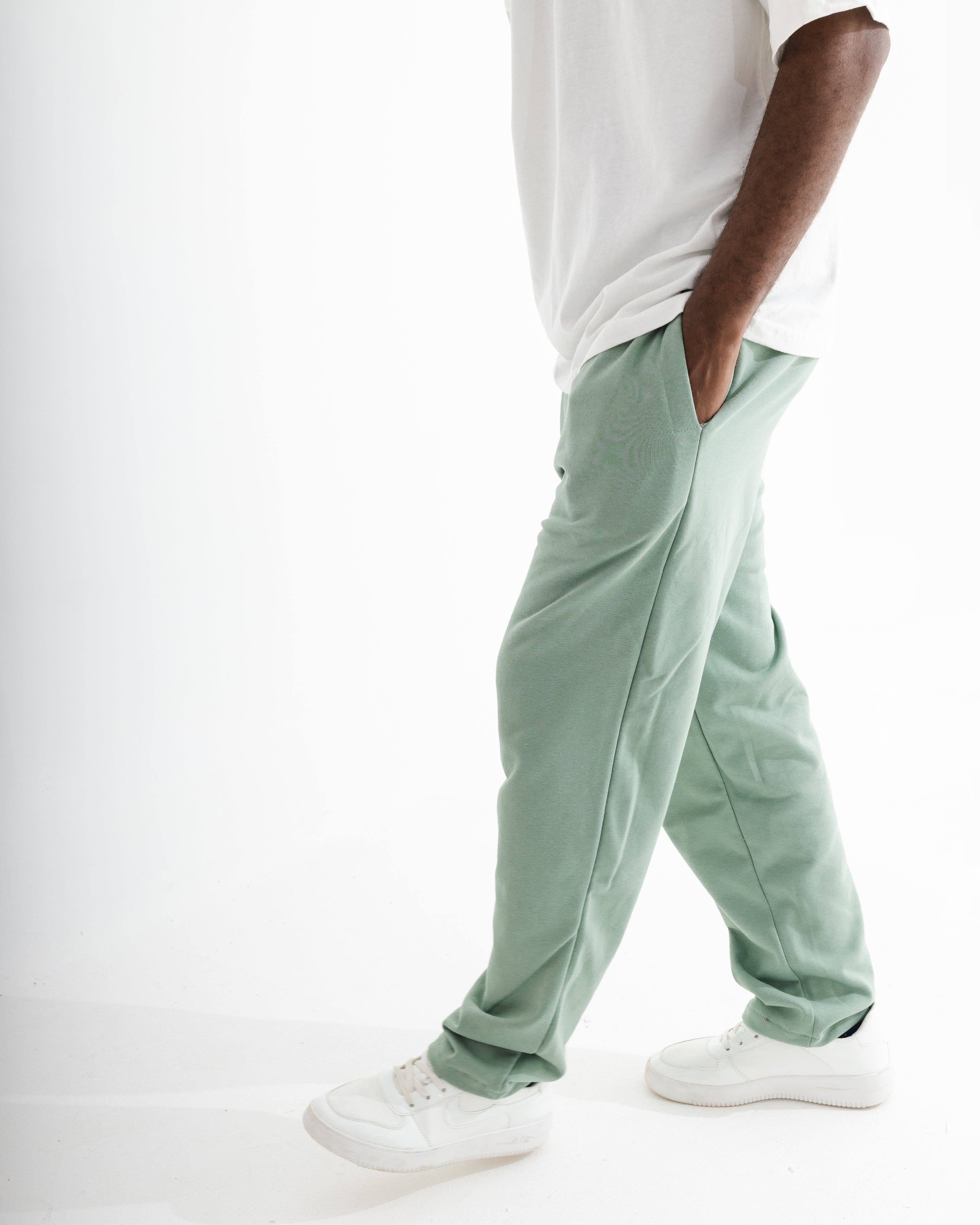 Voluminous Relaxed fit pant in Mint
