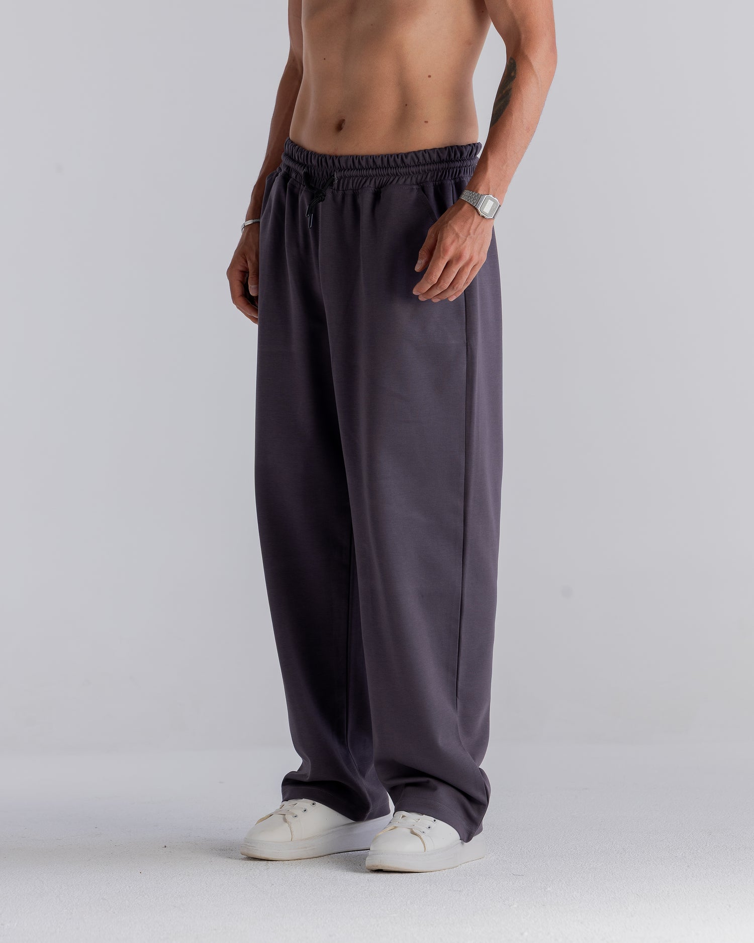 Dark Grey Balloon Pants