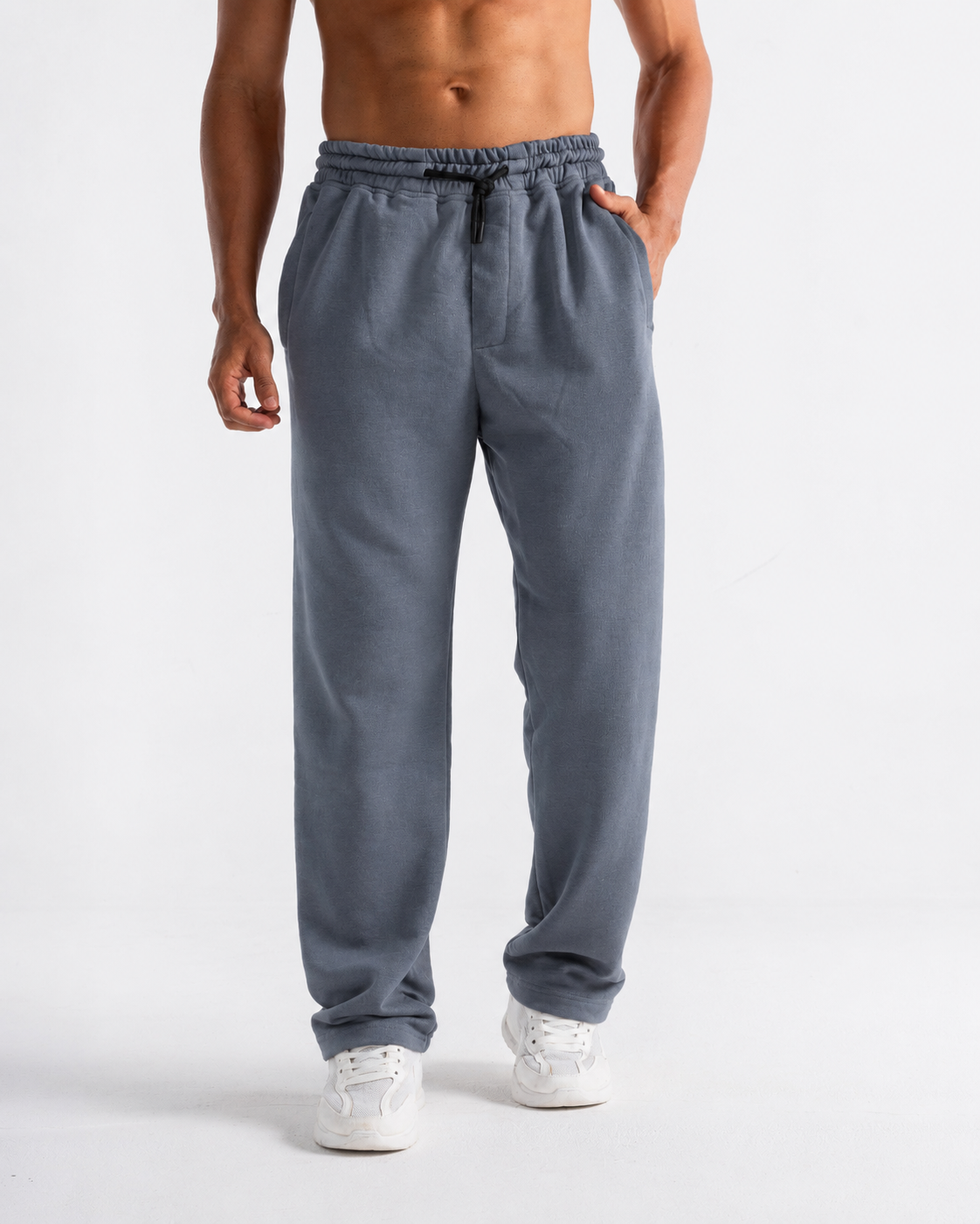Wide Fit  Slate Grey Pants