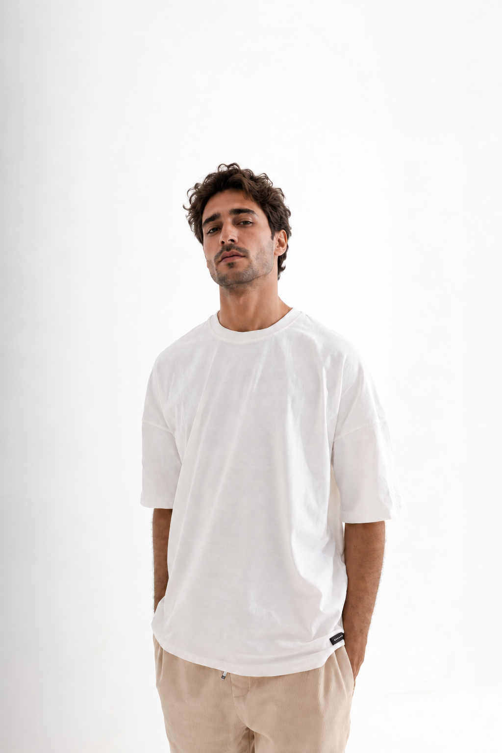Basic White Oversized T-shirt