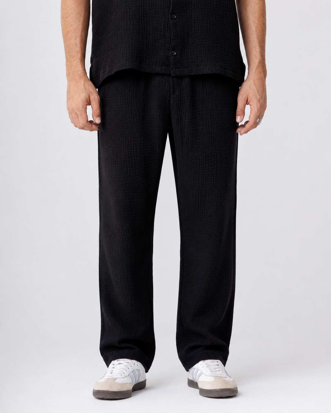 Black Linen Pants