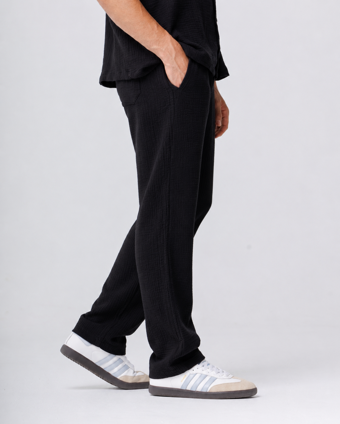 Black Linen Pants
