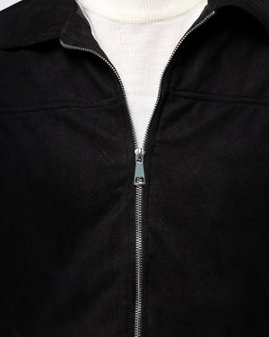 Suede Black Jacket
