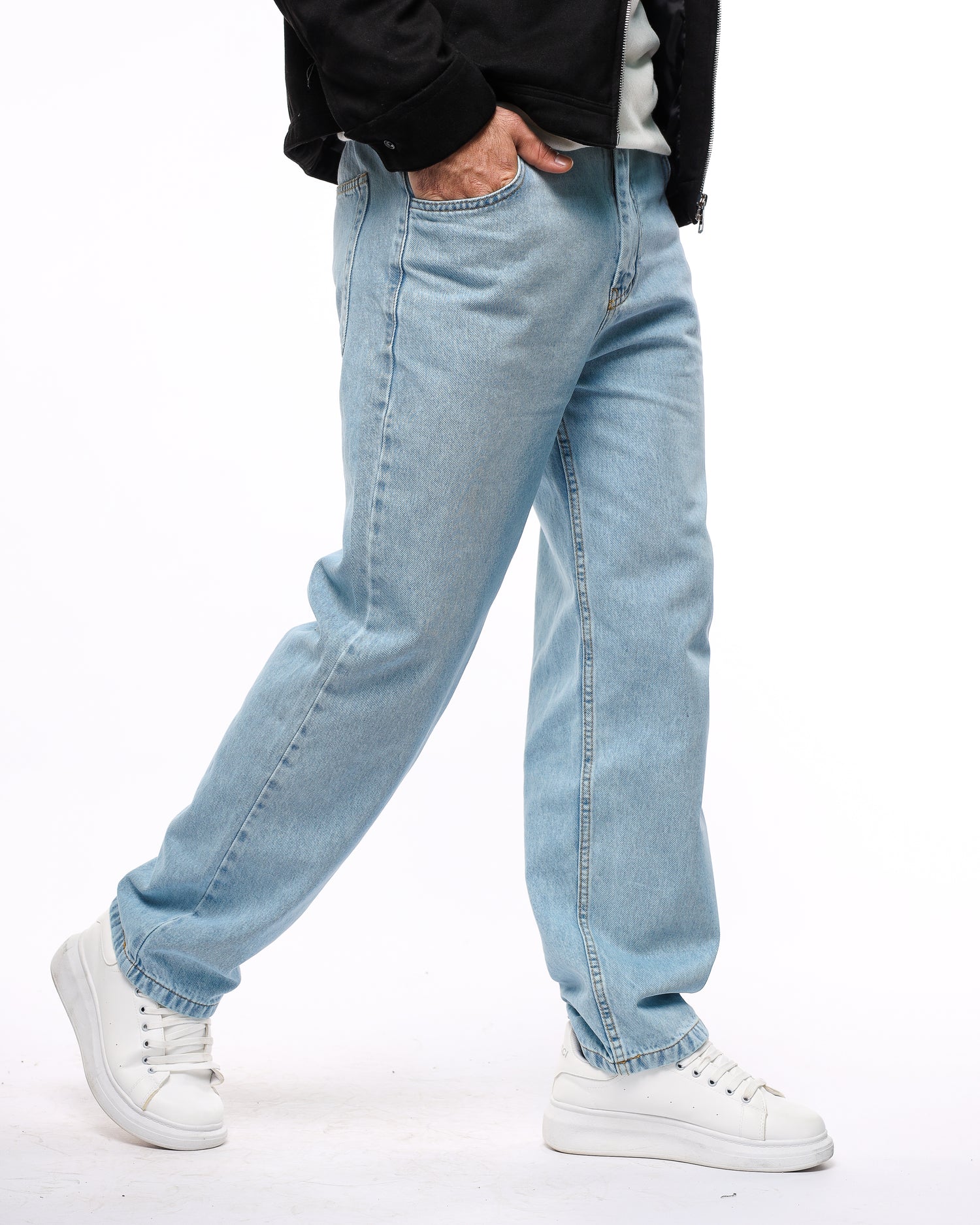 Light Blue Baggy Jeans