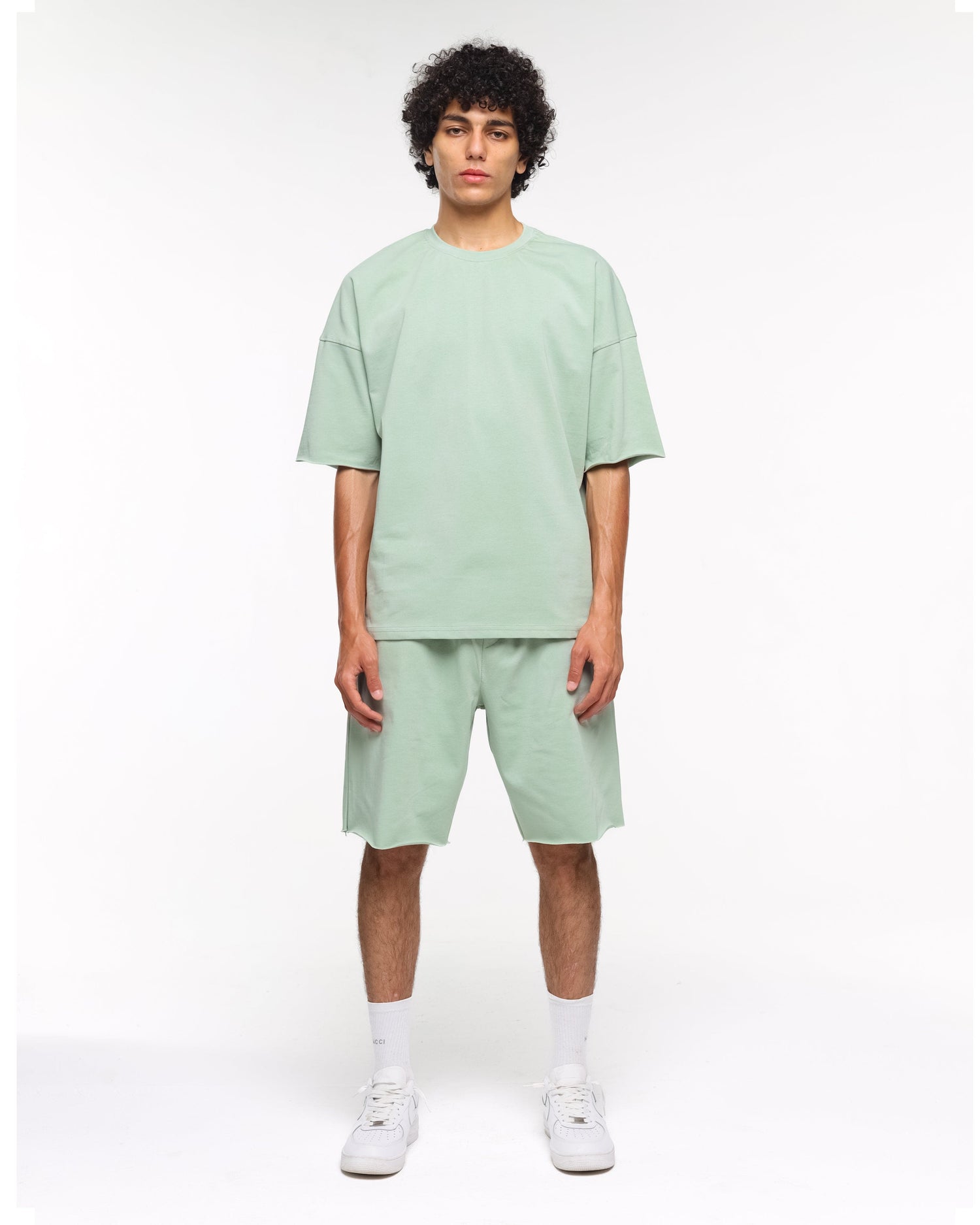 T-shirt&short mint set