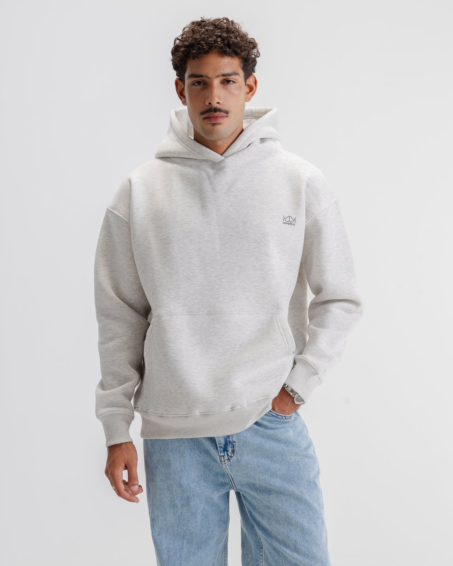 NVC Light Grey Hoodie