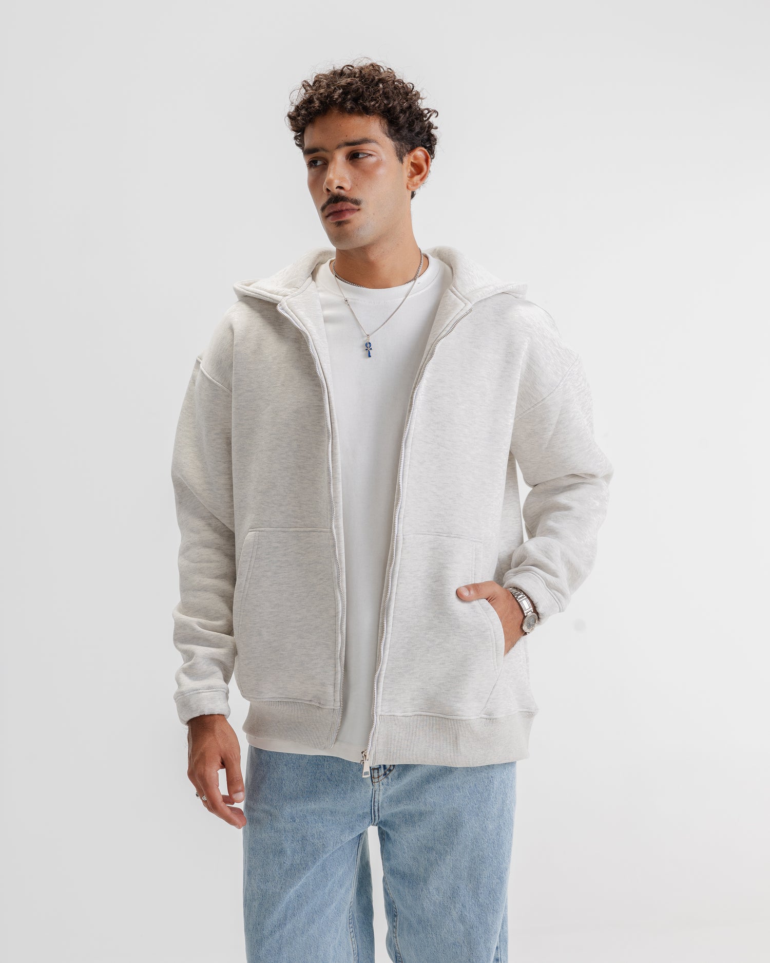 NVC Light Grey Sweatshirt