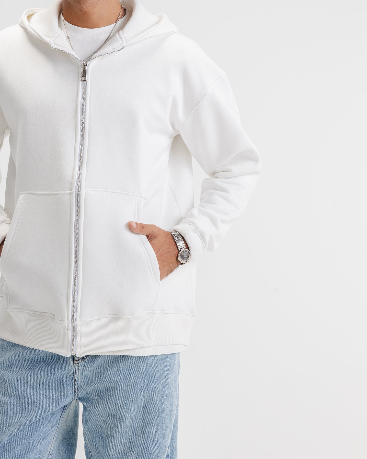 NVC White Sweatshirt