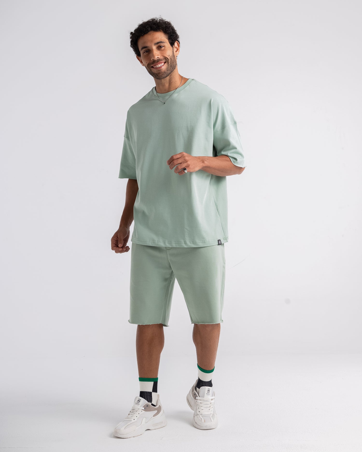 T-shirt & Short Mint Set