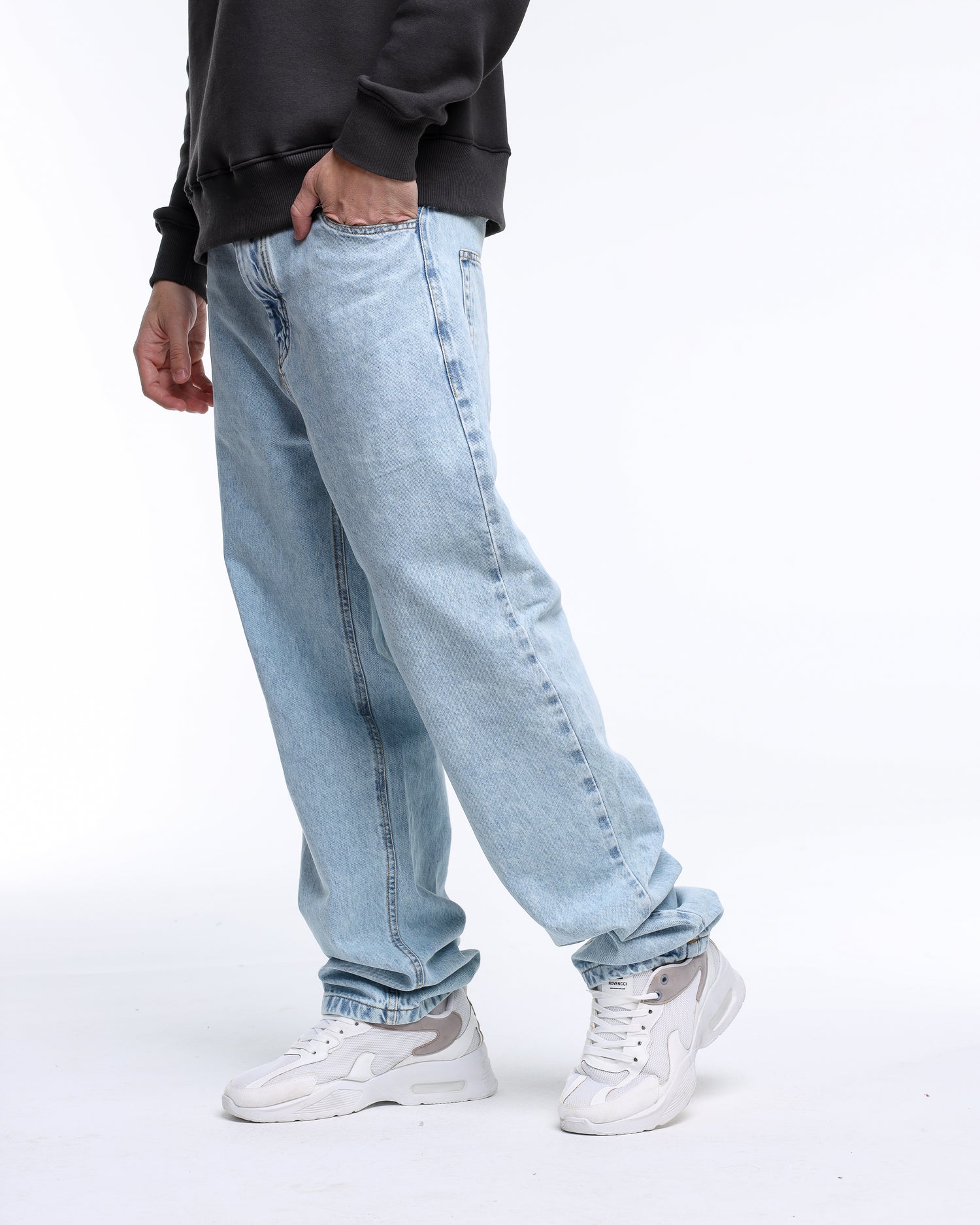 Light Blue Baggy Jeans