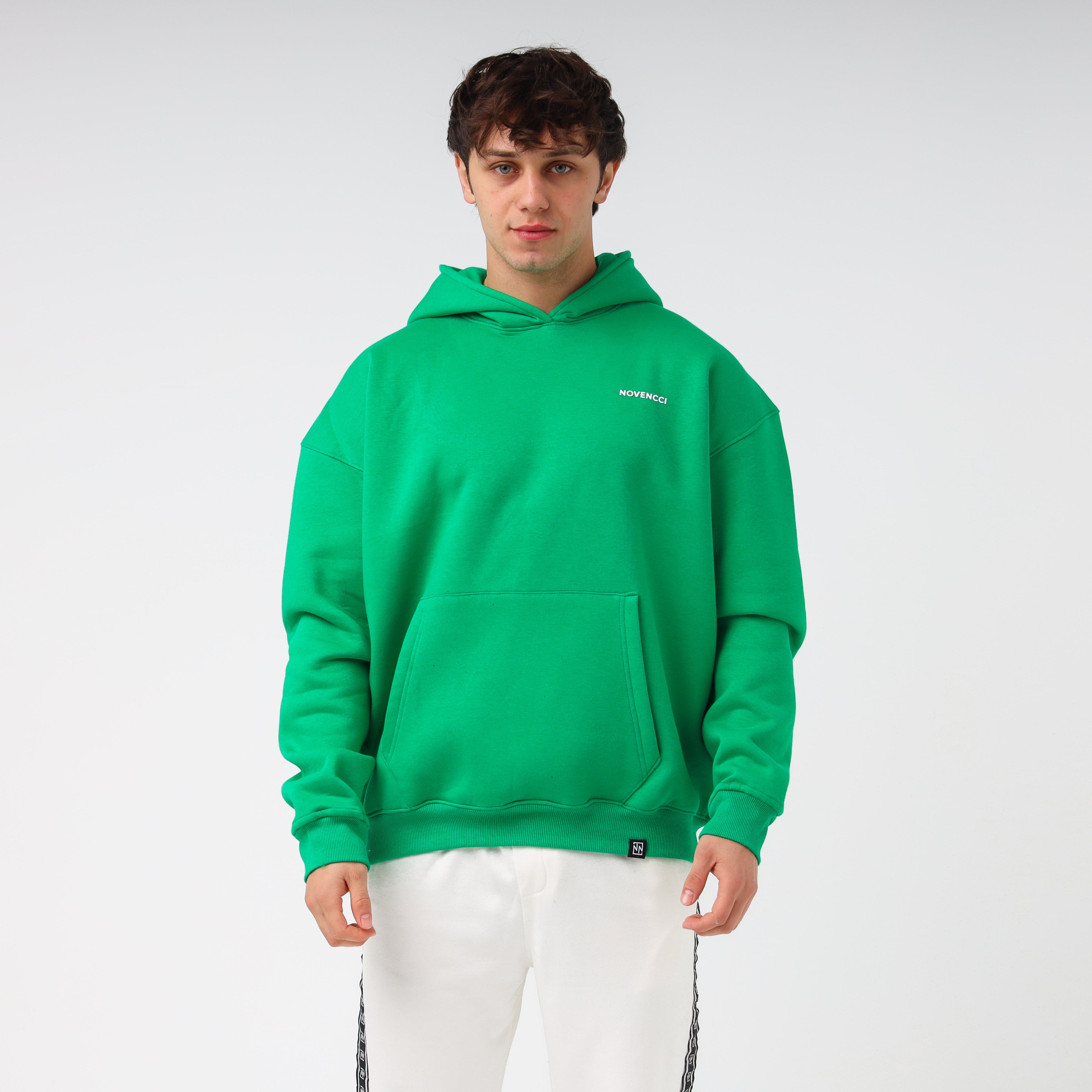 Basic discount green hoodie