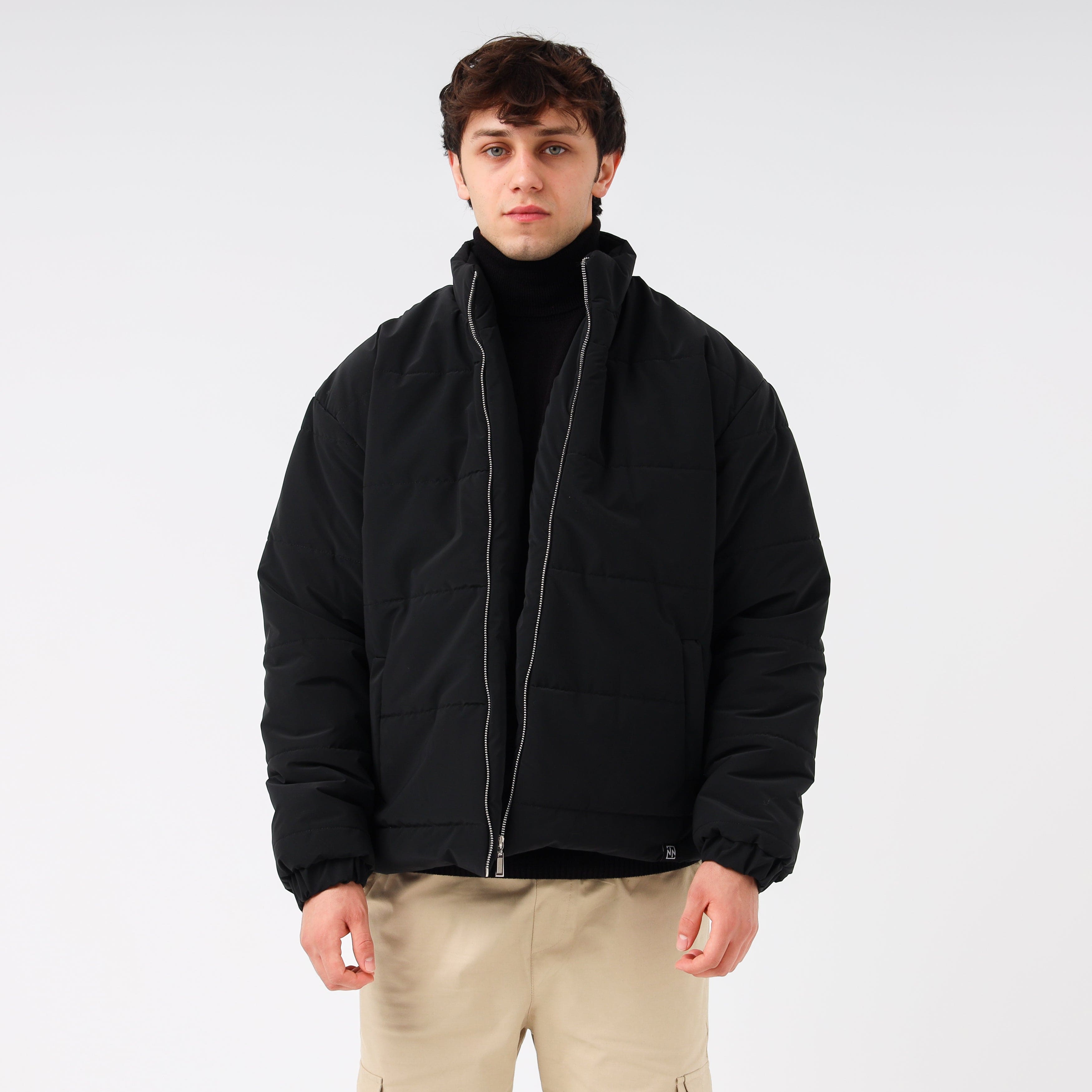 Puffer black jacket – Novencci