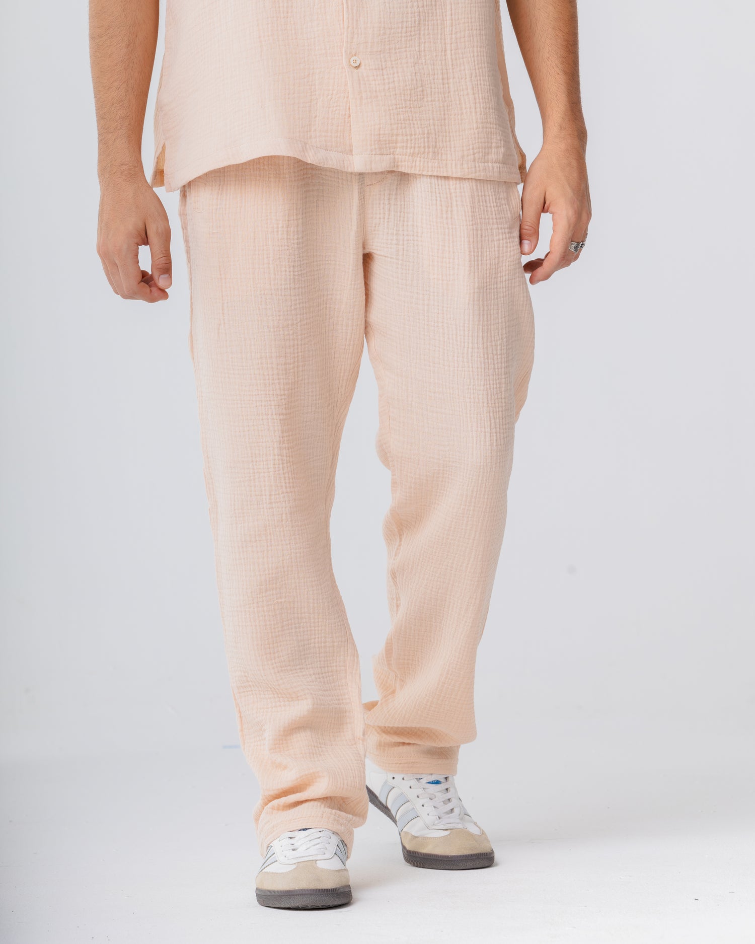 Linen Beige Pants