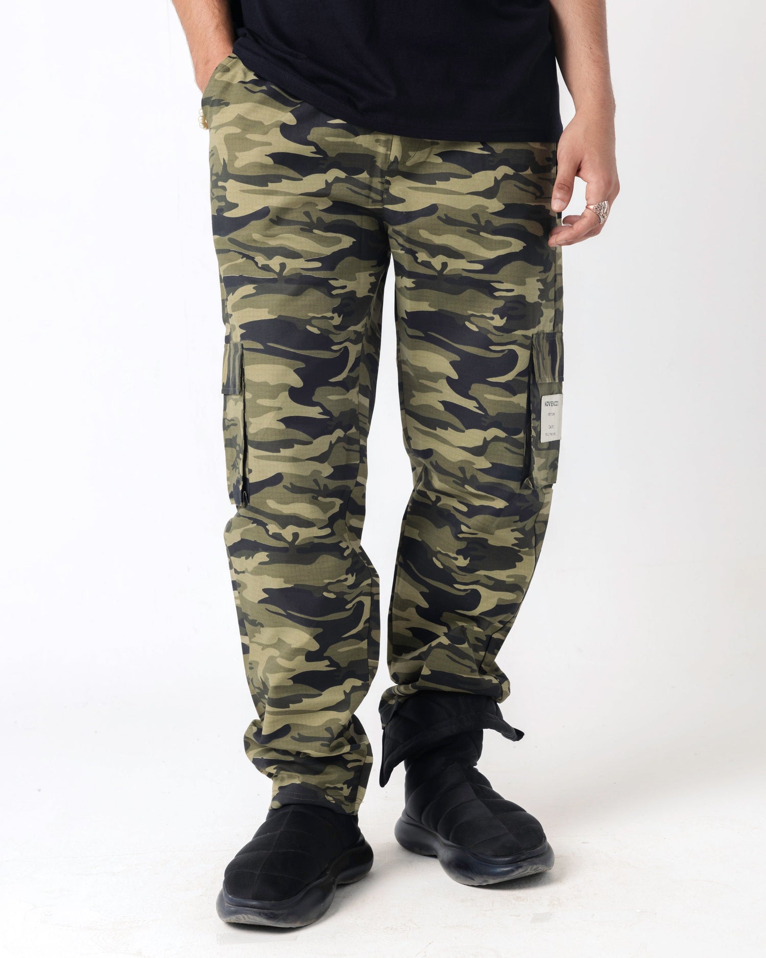 Cargo darkgreen army pants