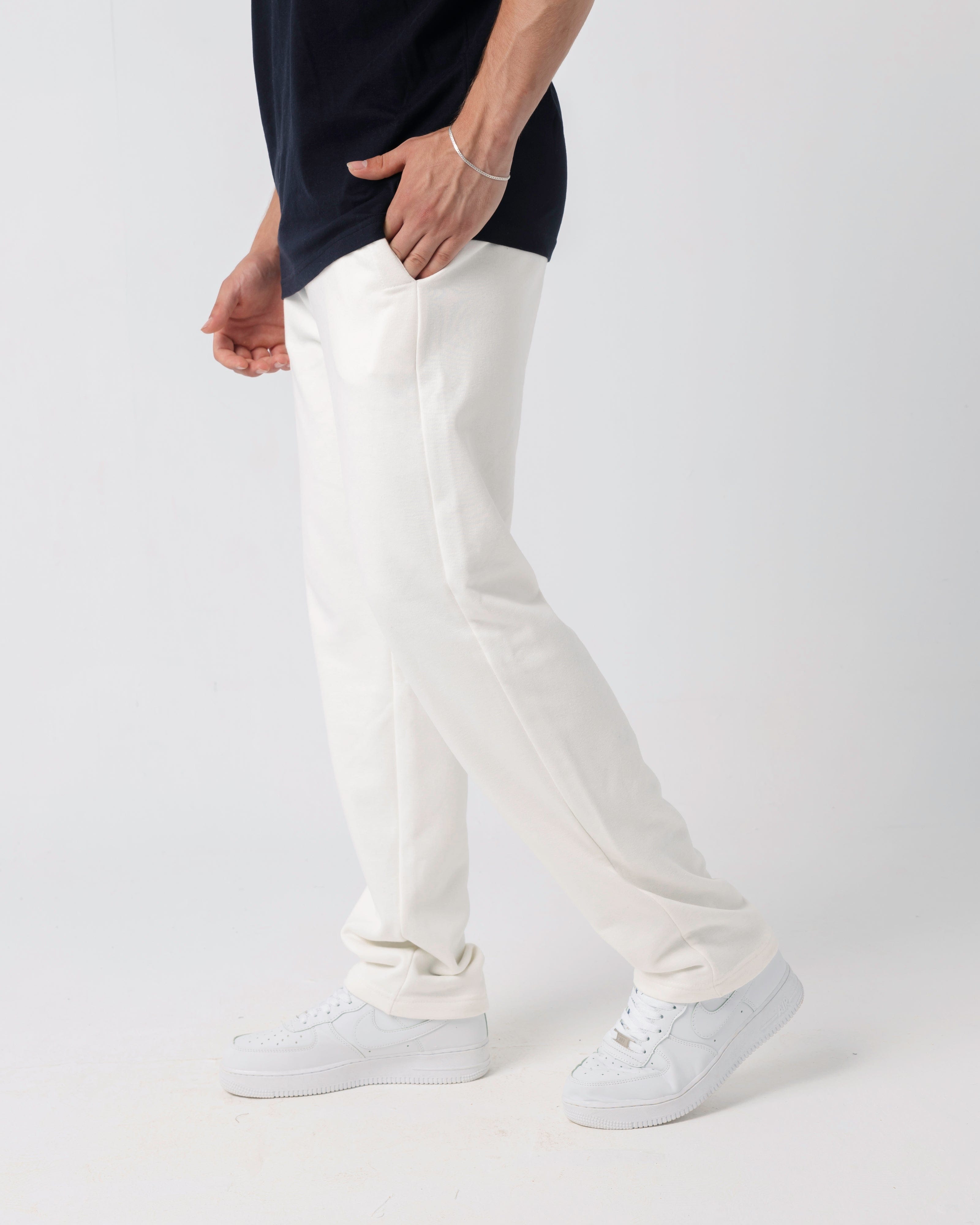 Pantalon Casual Taille Haute Gianfranco Ferre Femme Blanc Cassé US4 IT40 Neuf étiquettes