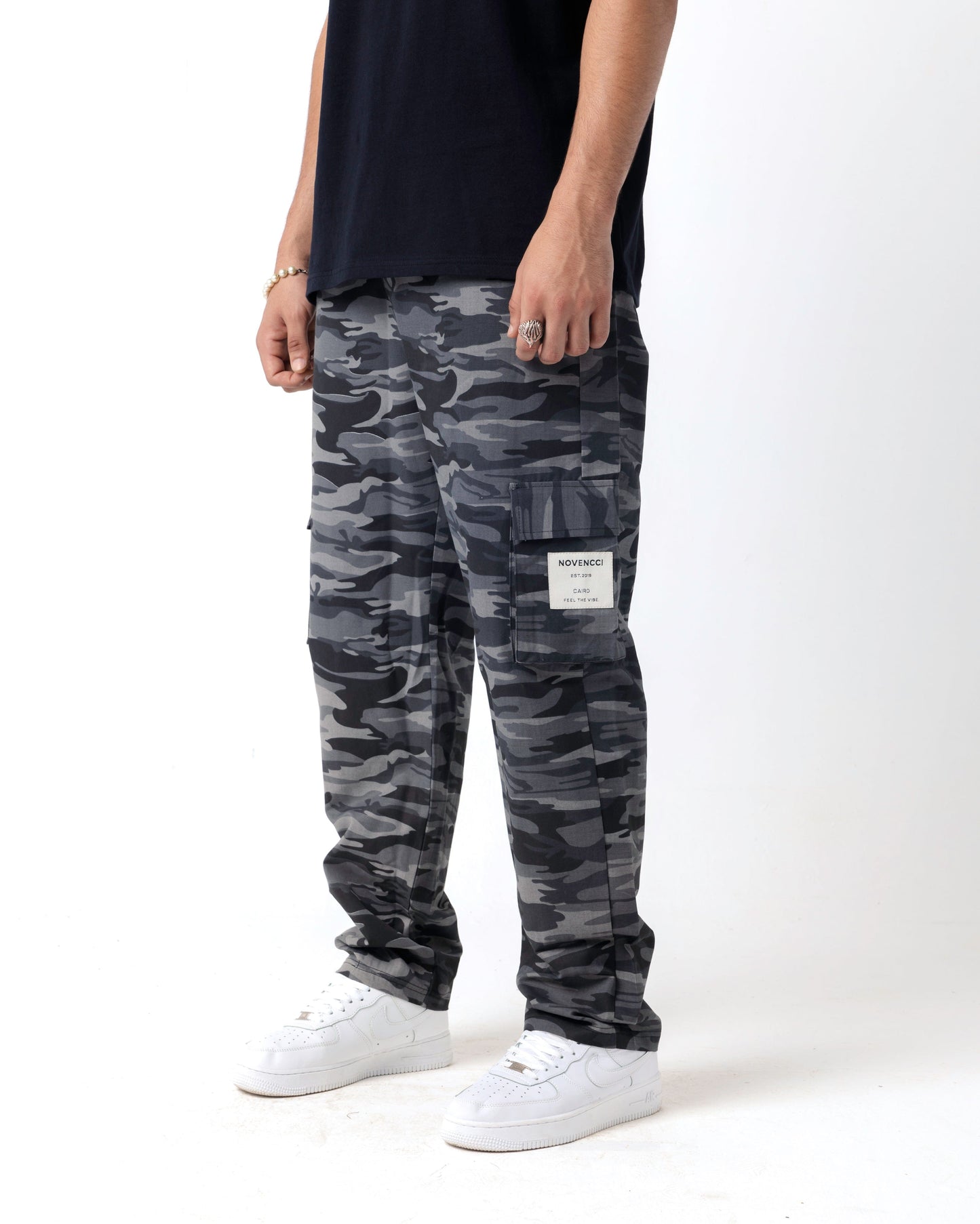 Cargo grey army pants – Novencci