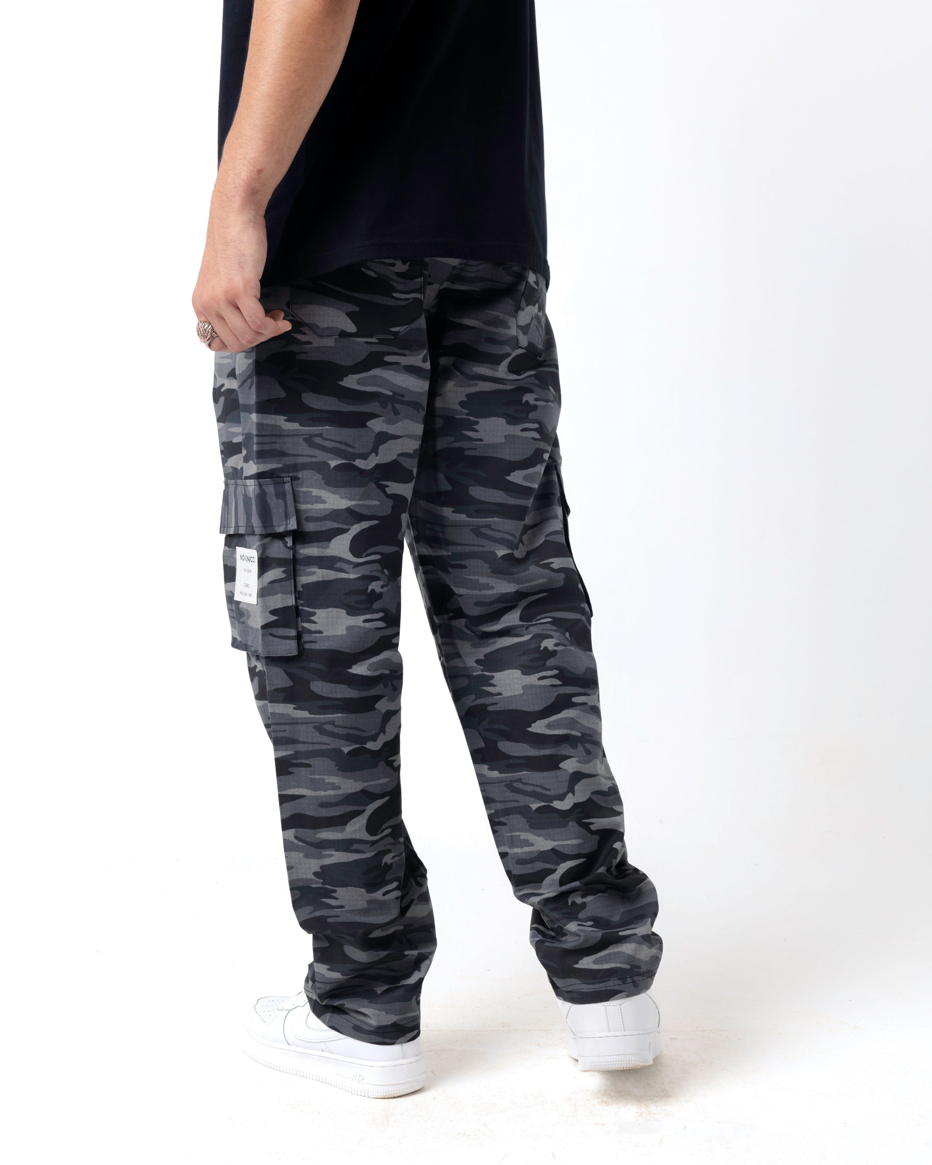 Grey on sale military pants