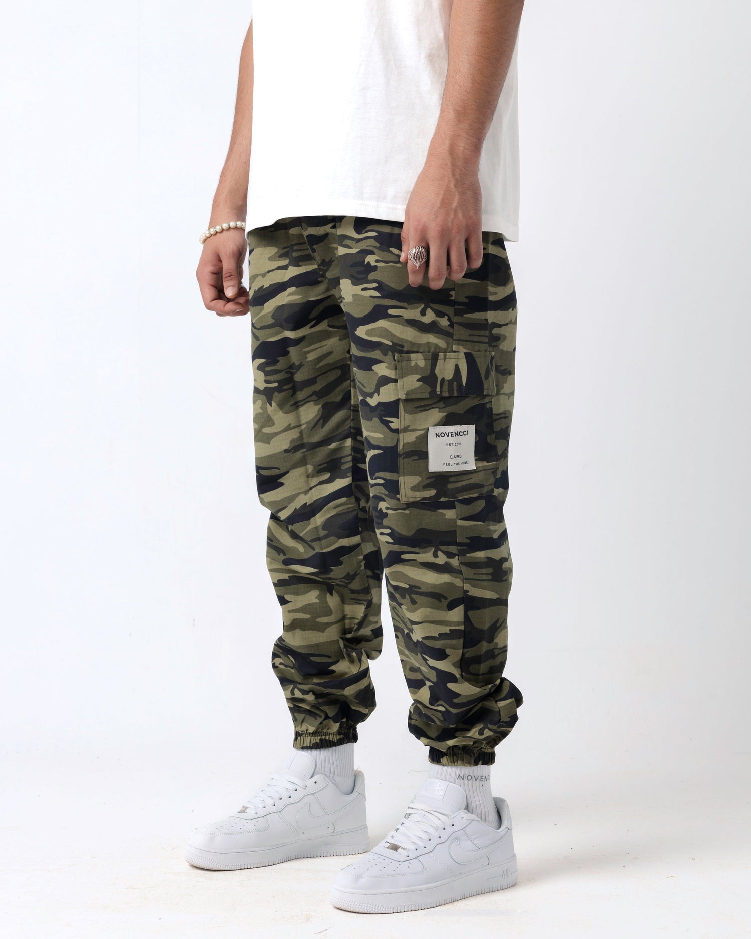 Jogger darkgreen army pants