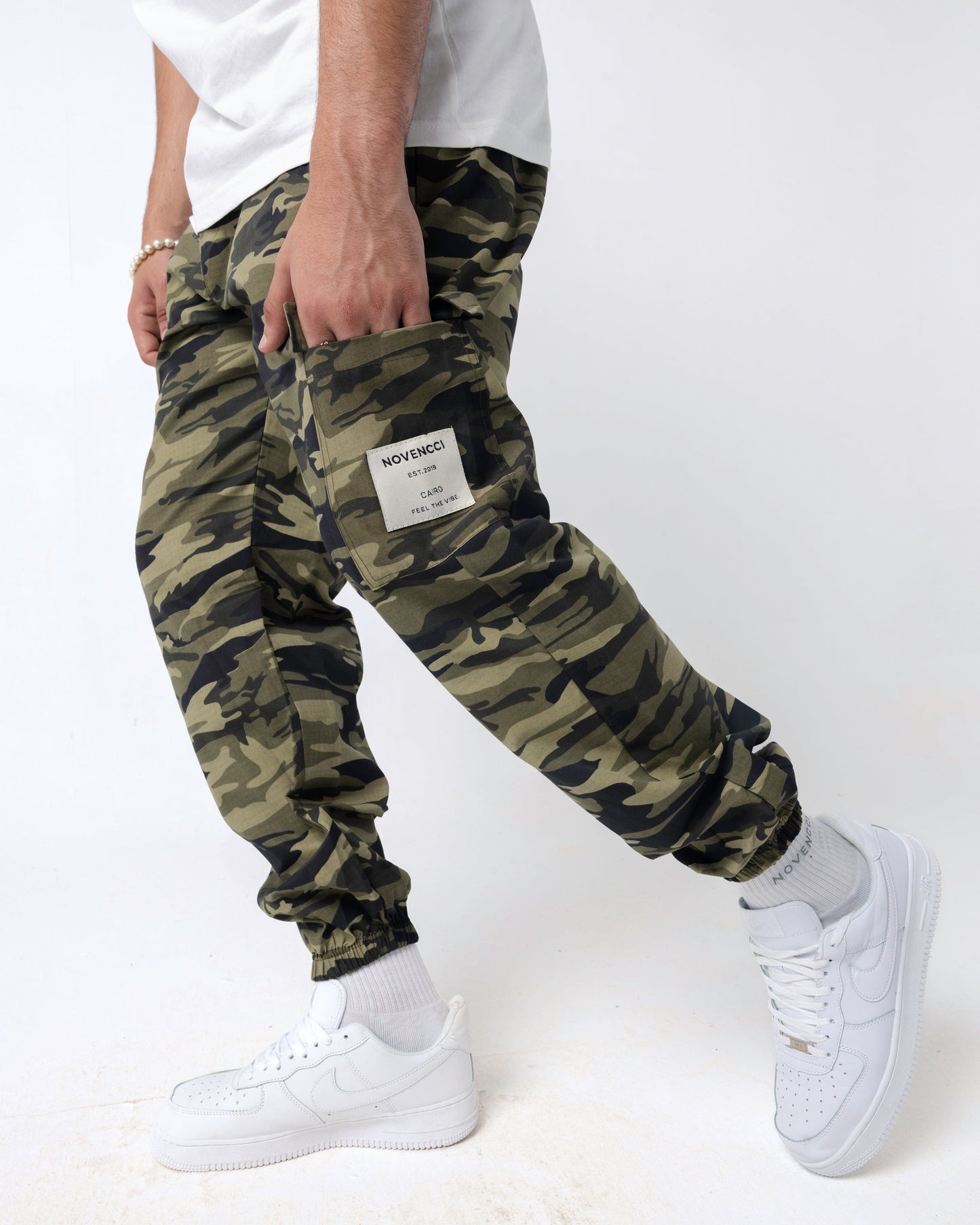 army – pants darkgreen Jogger Novencci