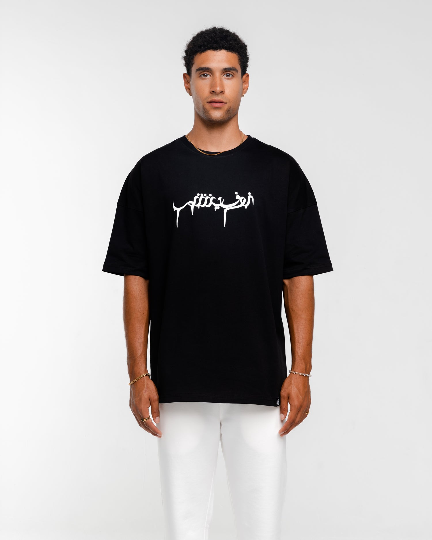 Novencci AR black oversized t-shirt