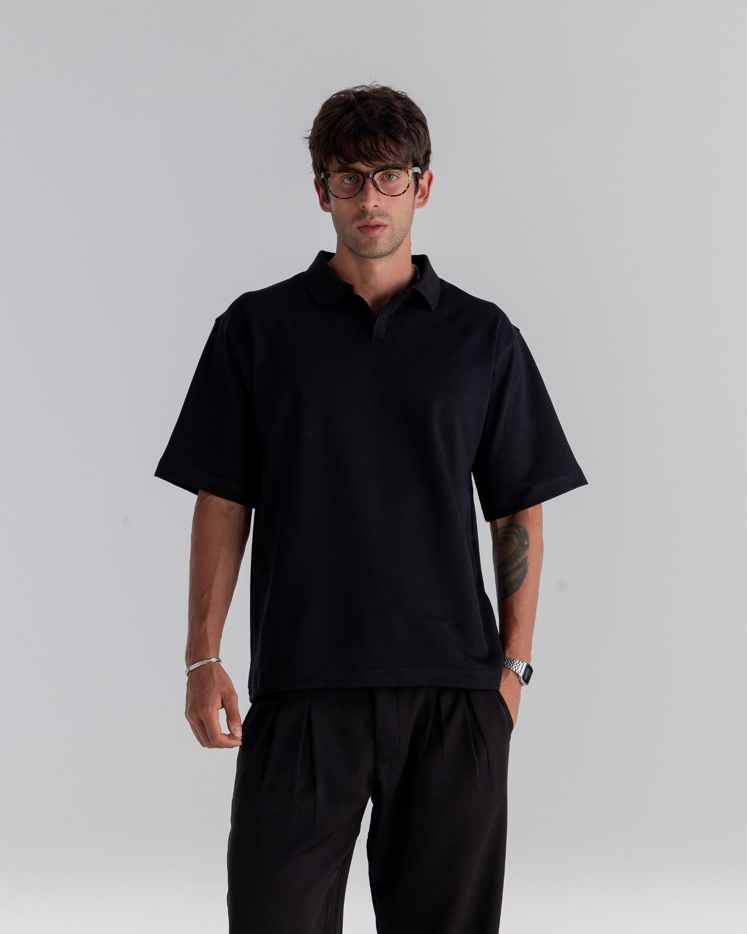 Black Basic Polo