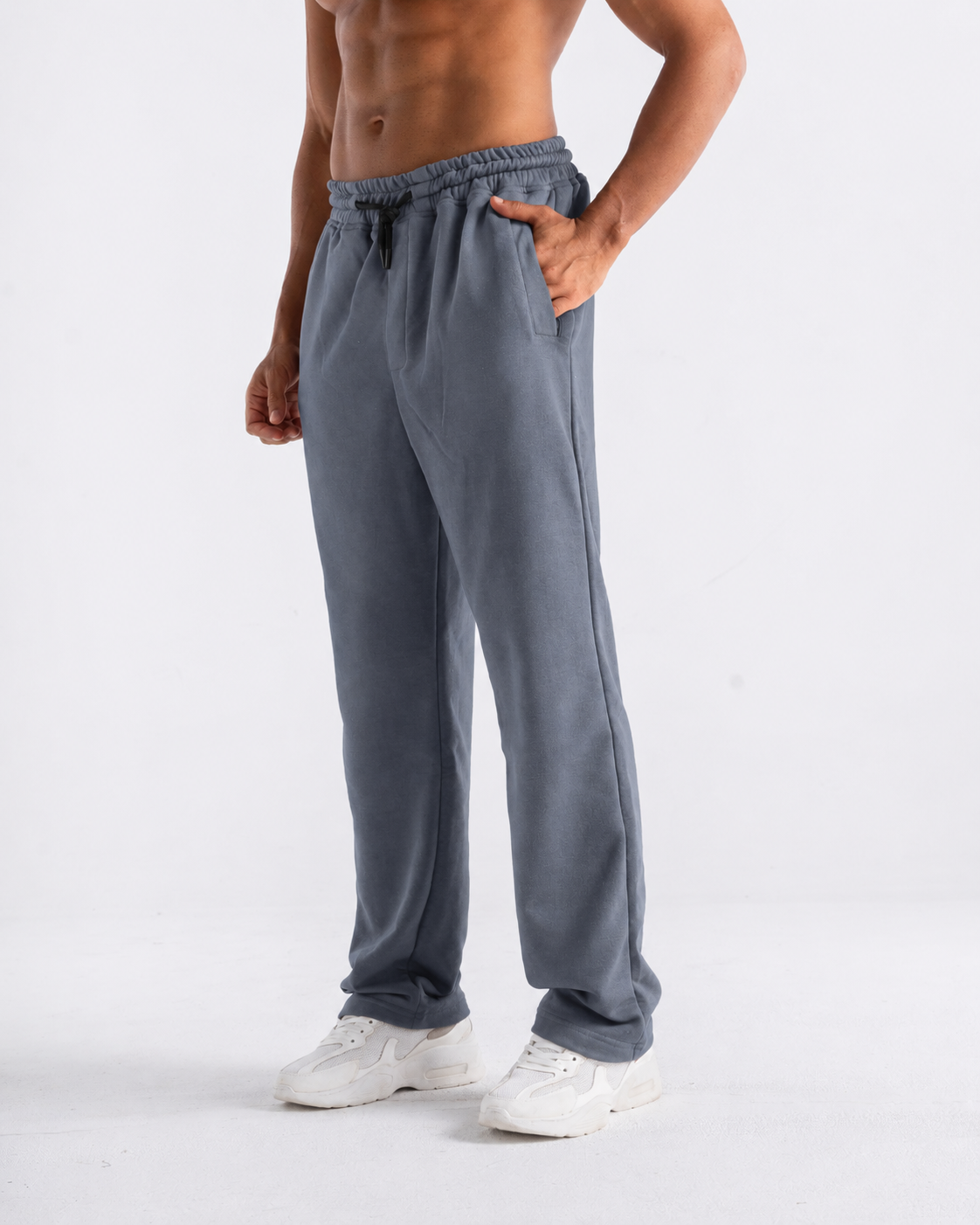 Wide Fit  Slate Grey Pants