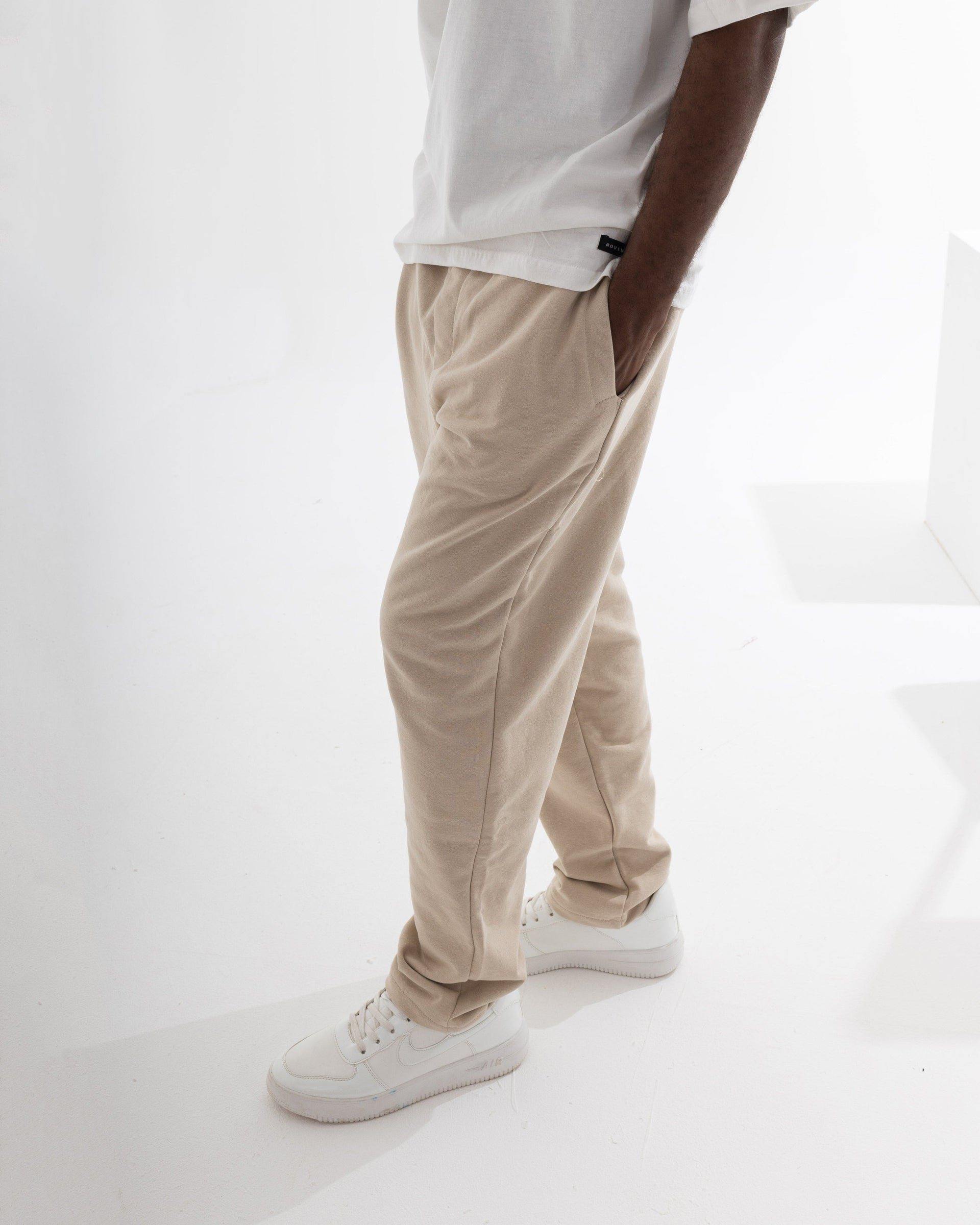 Wide fit brown pants – Novencci