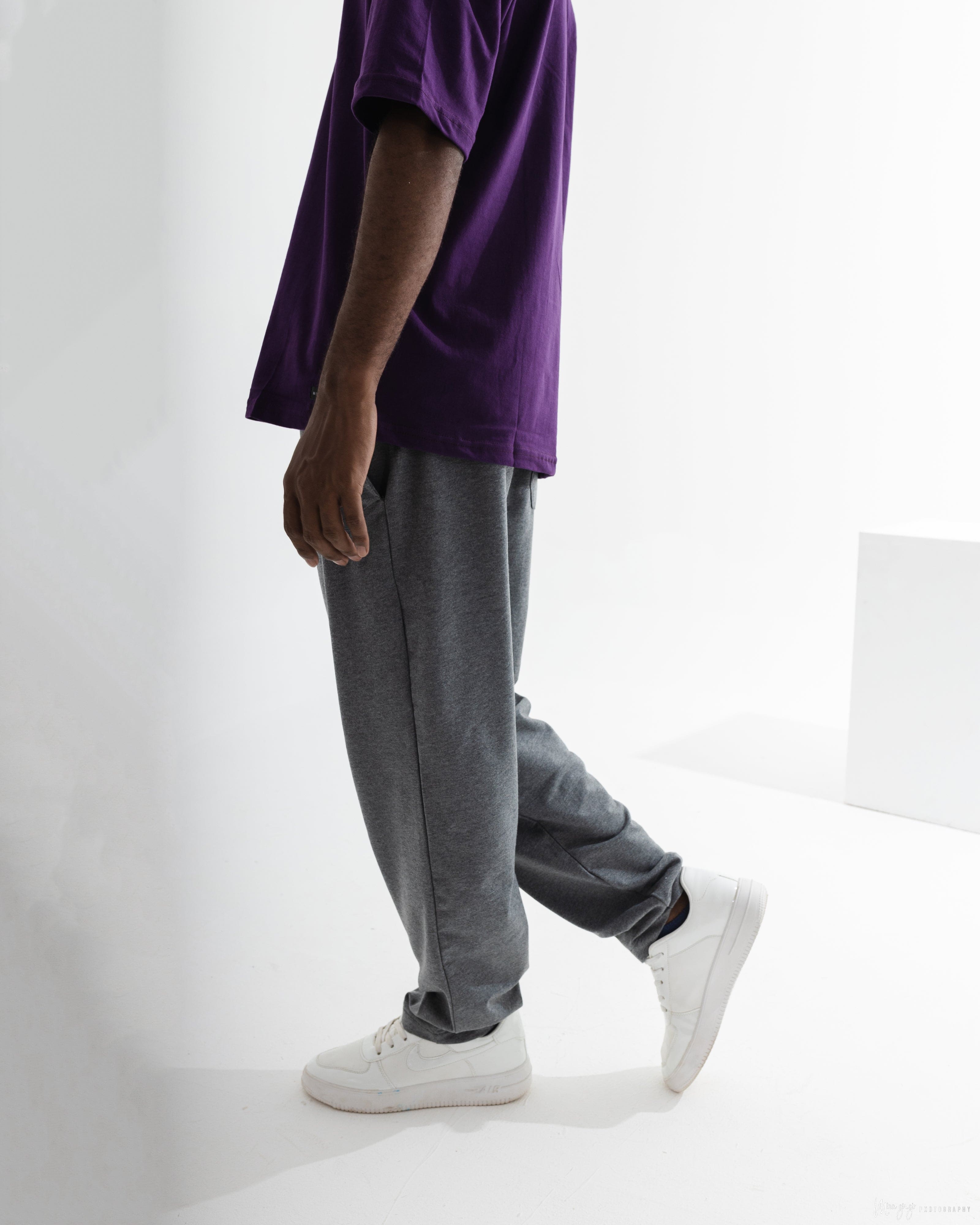 Wide fit online sweatpants