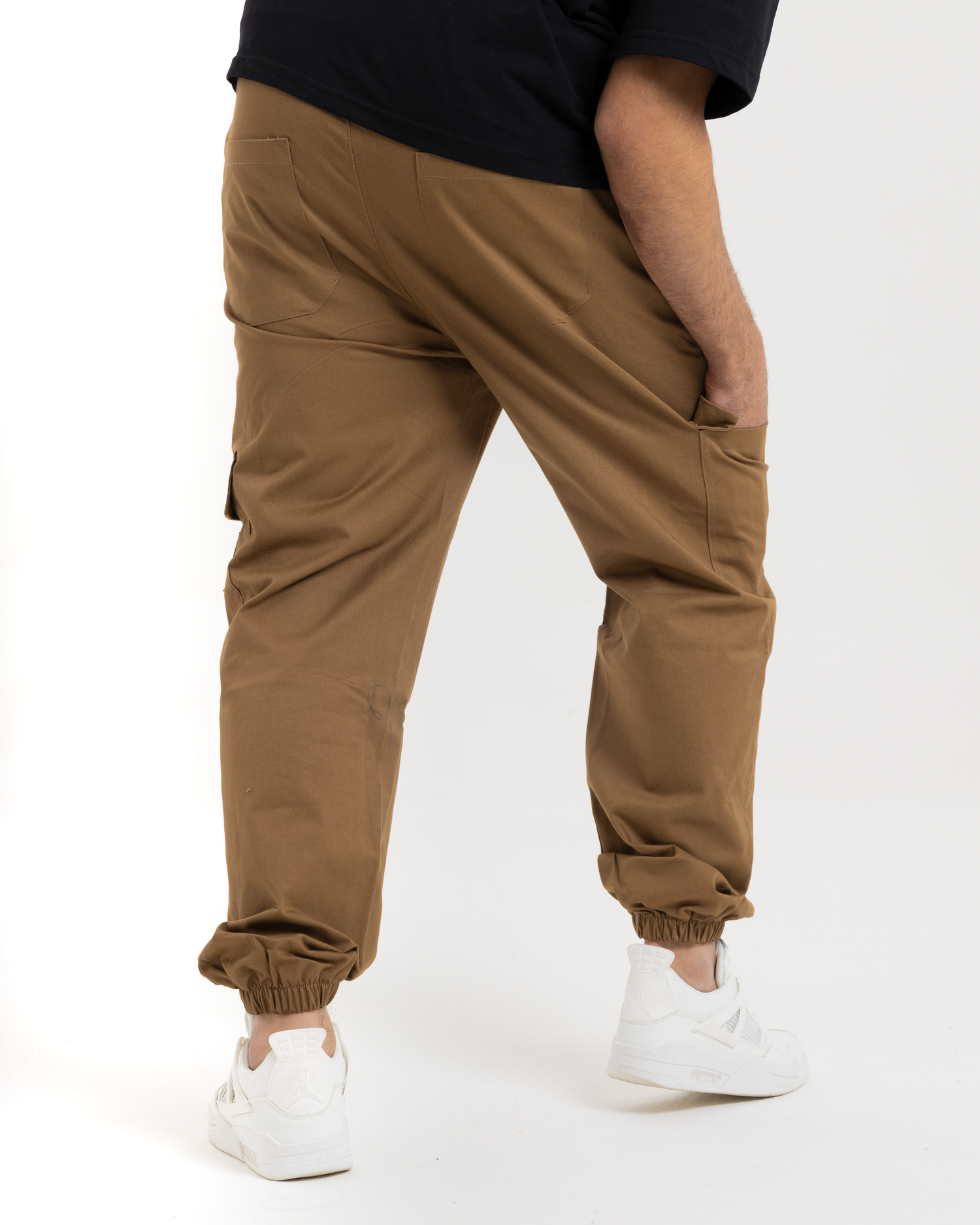 Jogger sugar brown pants cargo pockets