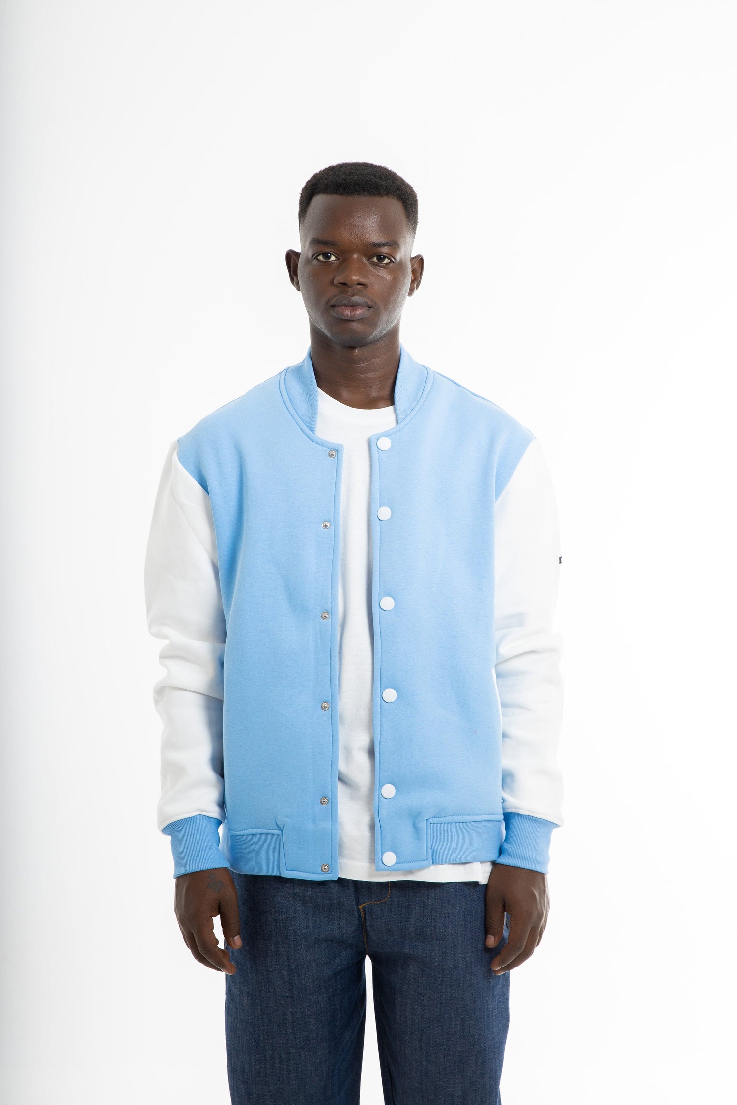 Baseball babyblue jacket